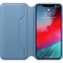 Originálne Apple Folio kožené puzdro pre iPhone XS Max – modrosivá