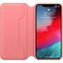 Originálne Apple Folio kožené puzdro pre iPhone XS Max – pivonková ružová