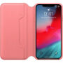 Originálne Apple Folio kožené puzdro pre iPhone XS Max – pivonková ružová