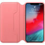 Originálne Apple Folio kožené puzdro pre iPhone XS Max – pivonková ružová
