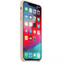 Originálny Apple silikónový kryt pre iPhone XS Max – piesková ružová