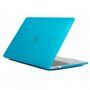 Matný transparentný kryt pre MacBook Air 11" (A1370/A1465) - modrý