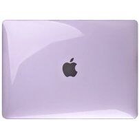 Lesklý transparentný kryt pre MacBook Pro 15" (A1707/A1990) - fialový