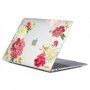 ENKAY lesklý transparentný kryt so vzorom pre MacBook Pro 16" (A2141) - pivonky