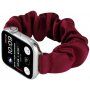 Tenký elastický remienok v štýle gumičky pre Apple Watch Ultra 49mm / 46mm / 45mm / 44mm / 42mm - vínový
