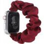 Tenký elastický remienok v štýle gumičky pre Apple Watch Ultra 49mm / 46mm / 45mm / 44mm / 42mm - vínový