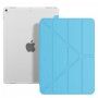 Puzdro s origami stojančekom pre iPad Pro 12,9" (2015 – 2017) - modré
