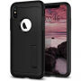 Spigen Slim Armor kryt pre iPhone XS Max – čierna