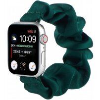 Tenký elastický remienok v štýle gumičky pre Apple Watch 42mm / 41mm / 40mm / 38mm - petrolejový