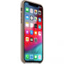 Originálne Apple kožené puzdro pre iPhone XS – dymová