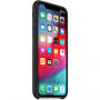 Originálne Apple kožené puzdro pre iPhone XS – čierna