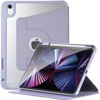 Otočné 360° puzdro s priestorom na Apple Pencil pre iPad 10,9" (2022) / 11" (2025) - fialové