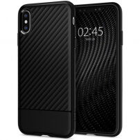 Spigen Core Armor odolný kryt pre iPhone XS/X – čierna