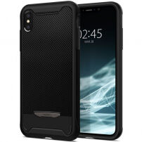 Spigen Hybrid NX kryt pre iPhone XS/X – čierna