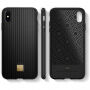 Spigen La Manon Classy kryt pre Apple iPhone XS/X – čierna