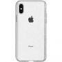Spigen Liquid Crystal Glitter kryt pre iPhone XS/X – číry