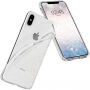 Spigen Liquid Crystal Glitter kryt pre iPhone XS/X – číry