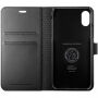 Spigen Wallet S puzdro pre Apple iPhone XS/X – čierna