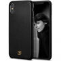 Spigen La Manon Câlin kryt pre Apple iPhone XS/X – čierna