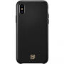 Spigen La Manon Câlin kryt pre Apple iPhone XS/X – čierna