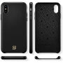 Spigen La Manon Câlin kryt pre Apple iPhone XS/X – čierna