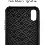 Spigen La Manon Câlin kryt pre Apple iPhone XS/X – čierna