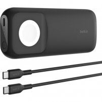BELKIN powerbanka s rýchlym bezdrôtovým nabíjaním pre Apple Watch s portom USB-C - 10 000 mAh - čierna