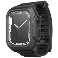 Catalyst Total Protection odolné vodotesné puzdro s remienkom pre Apple Watch 45mm - čierne