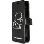 Karl Lagerfeld K-Punk Book puzdro pre iPhone 7 Plus/8 Plus – čierna