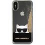 Karl Lagerfeld Choupette Sunglass puzdro pre iPhone X – zlatá