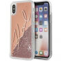 Karl Lagerfeld Signature puzdro pre iPhone X – ružová