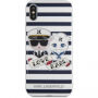 Karl Lagerfeld Sailor Stripes puzdro iPhone X – čierna