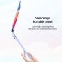 Matný transparentný kryt s vyklápacím stojančekom pre MacBook Air 13" (A1932 / A2179 / A2337) - biely