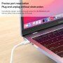 Matný transparentný kryt s vyklápacím stojančekom pre MacBook Air 13" (A1932 / A2179 / A2337) - biely