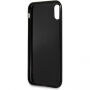 Karl Lagerfeld Original faceplate puzdro pre iPhone X – čierna