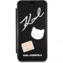 Karl Lagerfeld Pins Book puzdro pre iPhone SE (2020/2022) / 8 / 7 – čierna