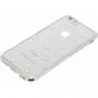 Guess mäkké puzdro pre iPhone 6 / 6S – strieborné