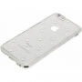 Guess mäkké puzdro pre iPhone SE (2016)/5S – strieborné