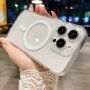 Transparentný kryt s MagSafe pre iPhone 12 Pro - číry