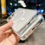 Transparentný kryt s MagSafe pre iPhone 12 Pro - číry