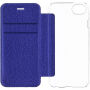 Guess Irideskent Book puzdro pre iPhone SE (2020/2022) / 8 / 7 – modrá