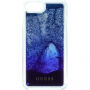 Guess Liquid Glitter kryt pre iPhone SE (2020/2022) / 8 / 7 – tmavomodrá