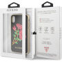 Guess Flower Desire kryt pre iPhone X – čierna