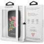 Guess Flower Desire Book puzdro pre iPhone X – čierna