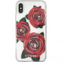 Guess Flower Desire puzdro pre iPhone X – číre