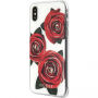Guess Flower Desire puzdro pre iPhone X – číre
