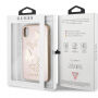 Guess Studs and Sparkle kryt pre iPhone X – zlatoružová
