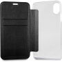 Guess Irideskent Book puzdro pre iPhone X – čierna