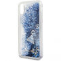 Guess Liquid kryt pre iPhone X – modrá