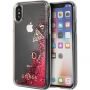 Guess Liquid Glitter puzdro pre iPhone X – červená